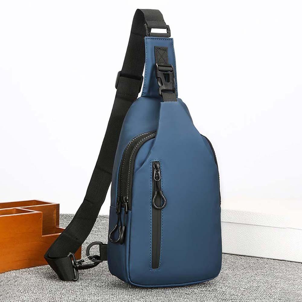 Adjustable Strap Outdoor Waist Bag Anti-splash Water Sports Walking Bag Men's Chest Bag Boys
