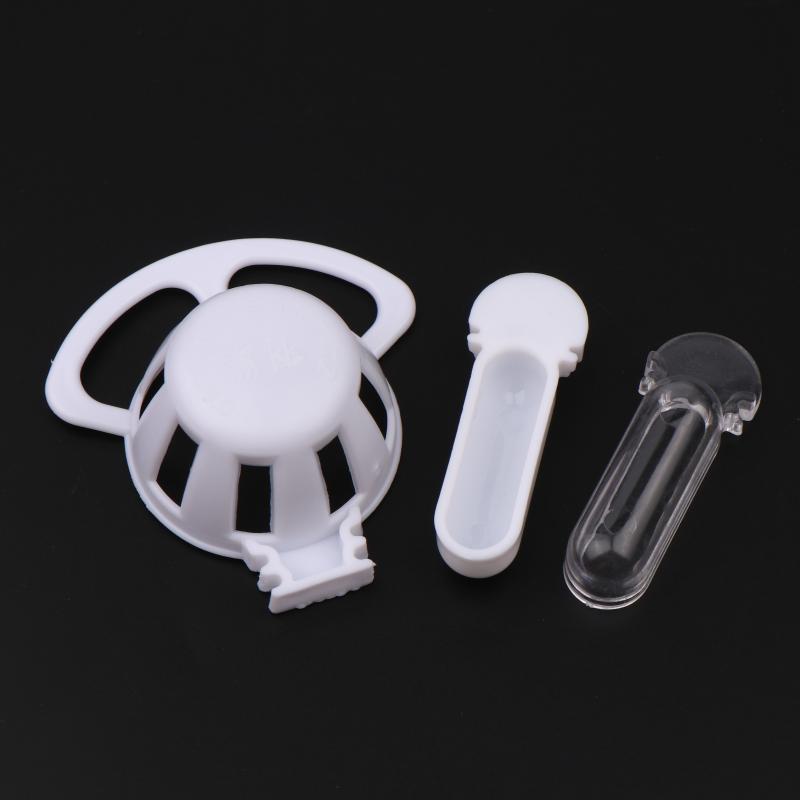 4 szt. Mały ptak Plastikowy kubek na jedzenie Tacka na jajka Wygodny karmnik Pudełko Dla Kanarka Zięby Małych ptaków