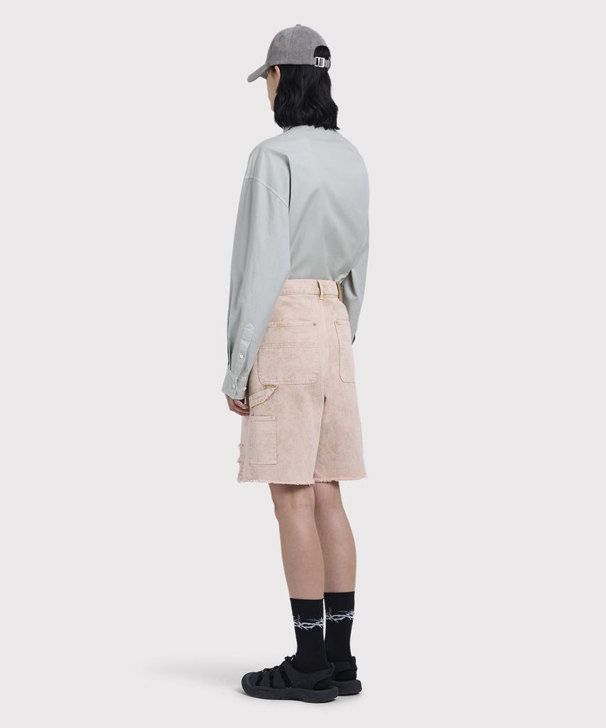 Ettwideuseutyudio (U) Friche Trousers Denim Dyed Sand
