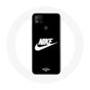 Case - Maniacase - Xiaomi Redmi 9C - Nike Logo - Flexible - Black and White