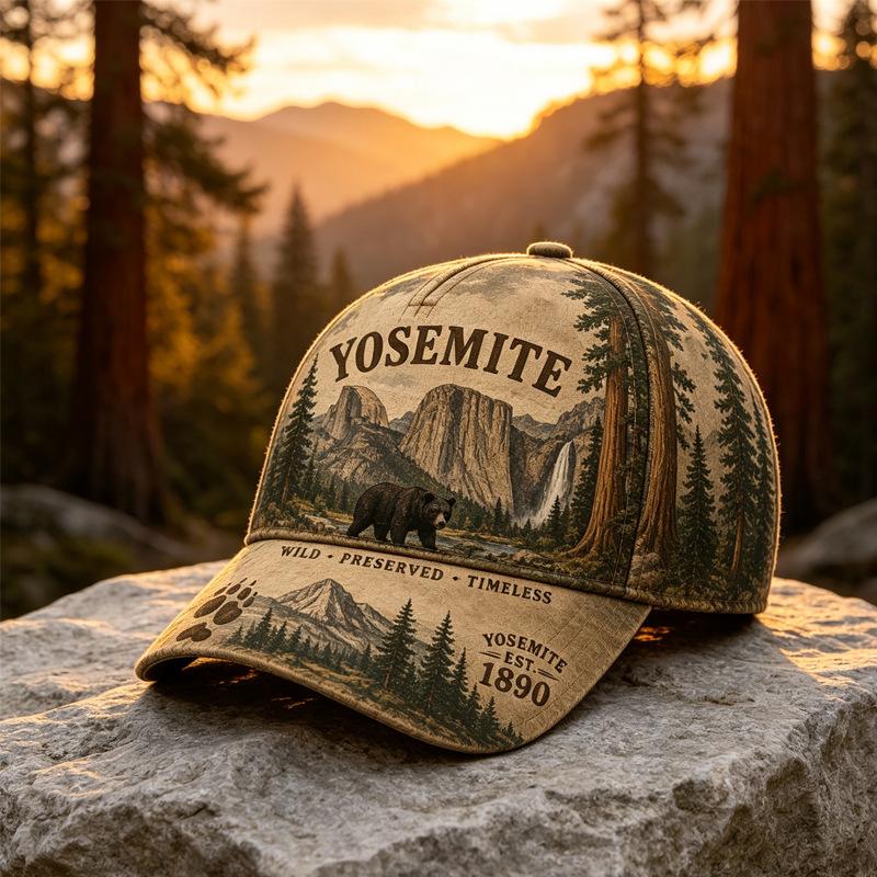 New Hat Gadsden Snake Hat Men's and Women's American Flag D Printed Baseball Cap