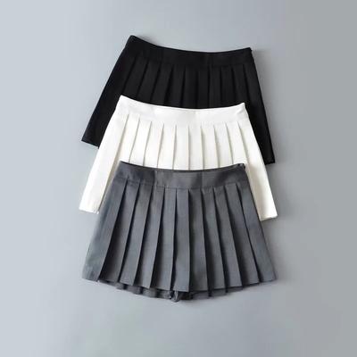 Spicy Girl Anti Revealing Half Skirt Trendy Women'S Clothing 2025 New High Waisted Pleated Short Skirt Fashionable Pleated Skirt