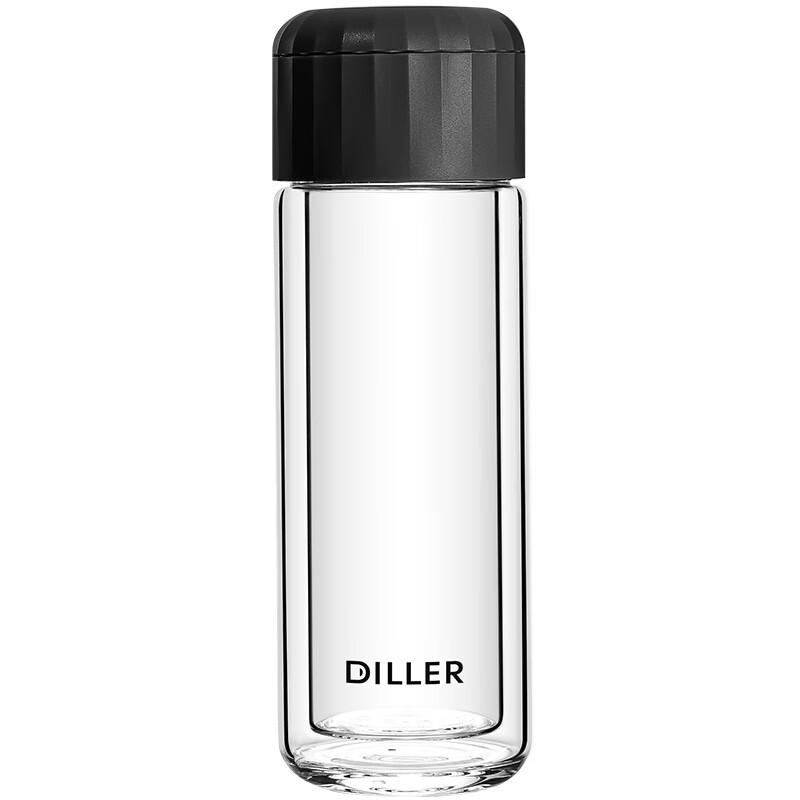 Dilebel Double-Layer Glass Cup