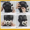 Fang Skull Mask with Ear Protection for Halloween and Outdoor Cycling