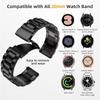 Cinturino in Metallo per Samsung Galaxy Watch 7/6/5/4 40mm 44mm Braccialetto in Acciaio Inossidabile Galaxy Watch 6/4 Classic 47mm 43mm 46 42mm/5pro 45mm