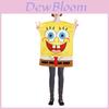 Spongebob Squarepants Halloweenský kostým Polyesterový Cosplay outfit Pro dospělé a teenagery Zahrnuty speciální postavy