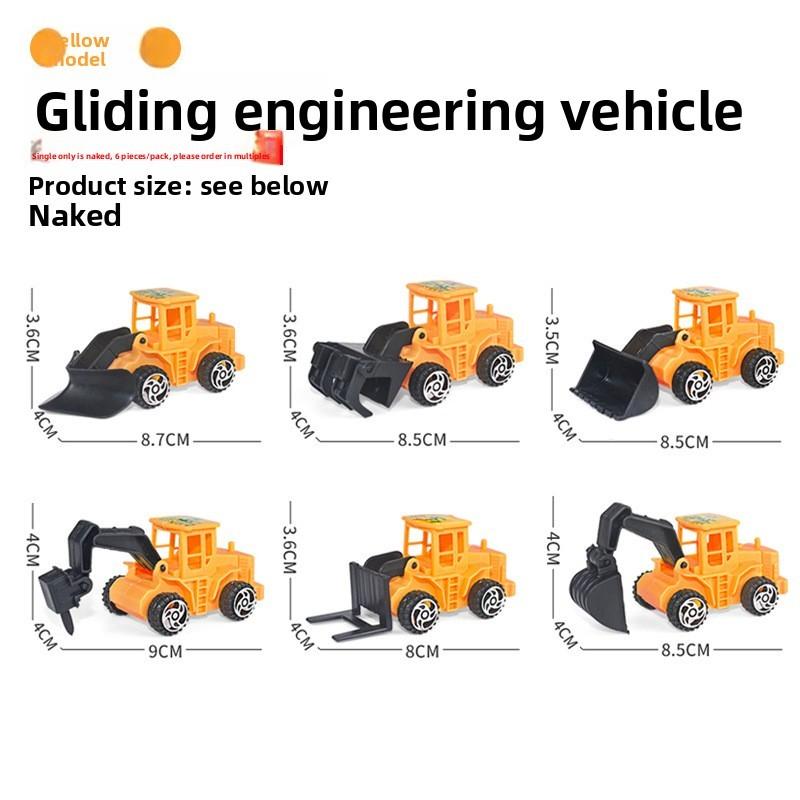 Engineering Vehicle Toy Set With Multiple Styles For Kids Learning And Develop
