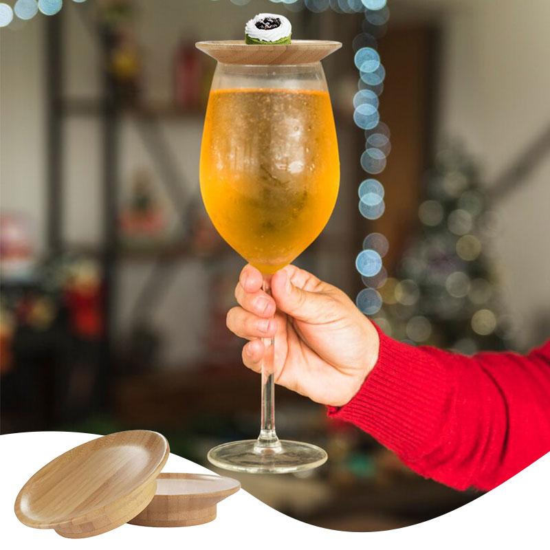 1/2/4/6/10 ks Dřevěná sklenice na víno Uzeniny Snadno se čistí nepropustné uzenářské desky Ruční výroba