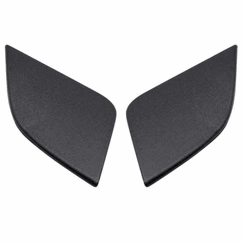 A Pair of Car Front Bumper Towing Hook Eye Cover Fit For Toyota RAV4 2016 2017 2018 #532860R080, 532850R080