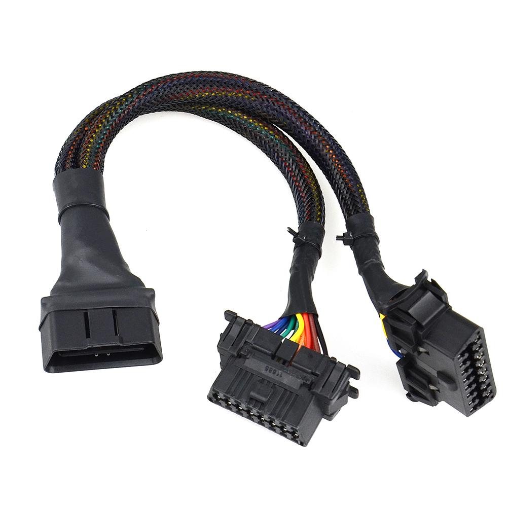 OBD2 Extension Cable OBD 16pin male to female For ELM 327 For Auto Car Diagnostic Tool Scanner