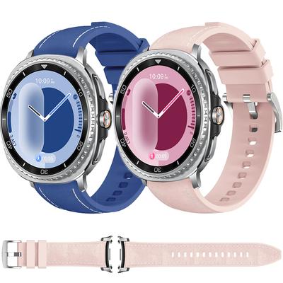 ONESport Silicone Strap for Samsung Galaxy Watch 8 Classic 46mm Leather Wristband for Galaxy Watch 8 44mm 40mm Original AccessoriesMN