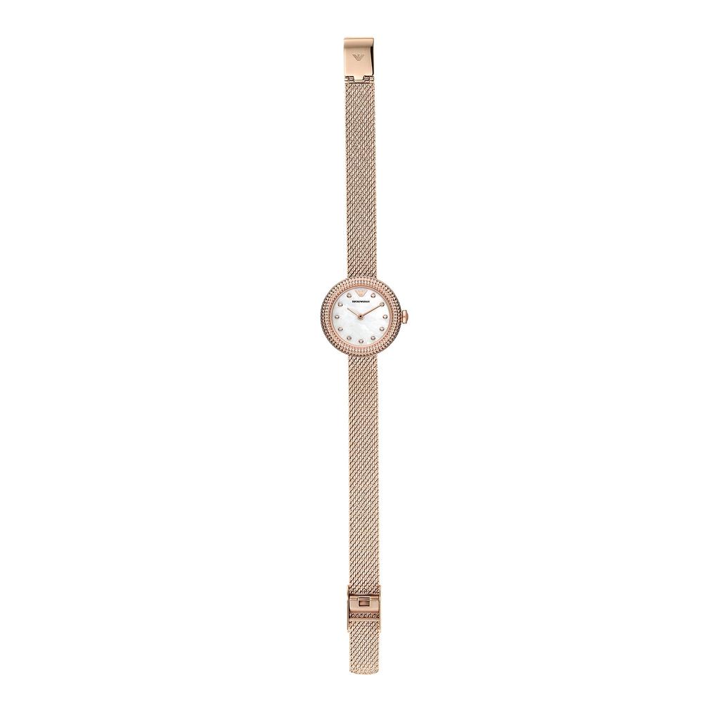 Emporio Armani AR11416 Pink Gold Watch Women's