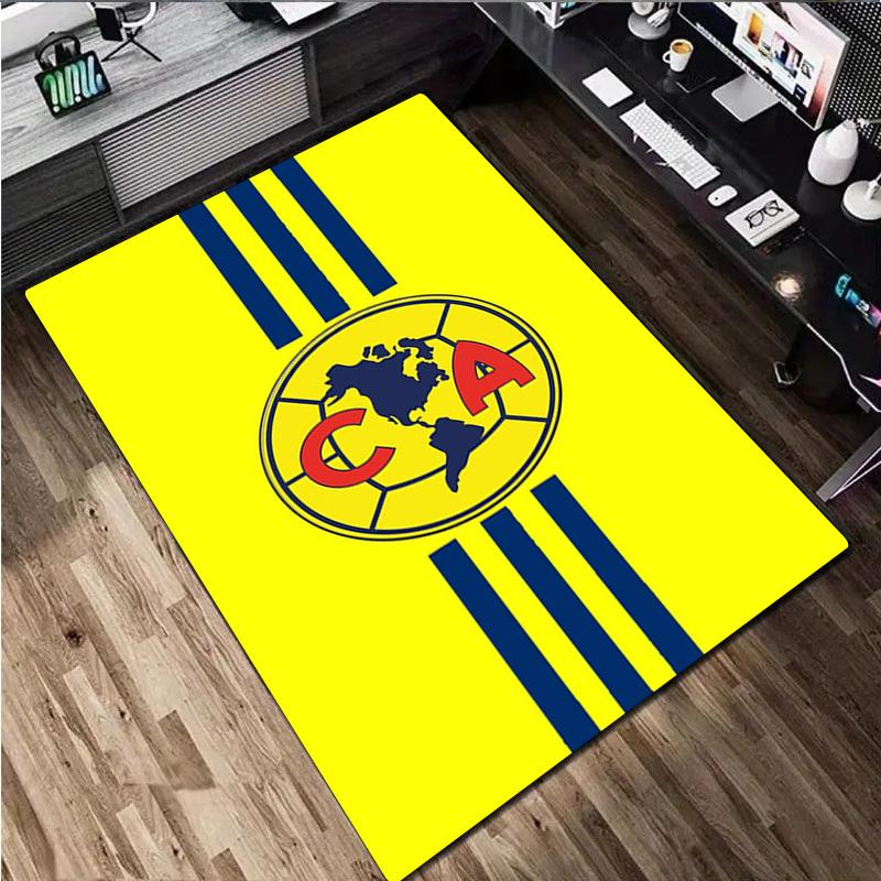 1 Stück Club America Teppich - Heimteppich Büro Dekorativer Teppich Für Wohnzimmer Schlafzimmer Fußmatte Bodenteppich Computerstuhl Bereichsteppich