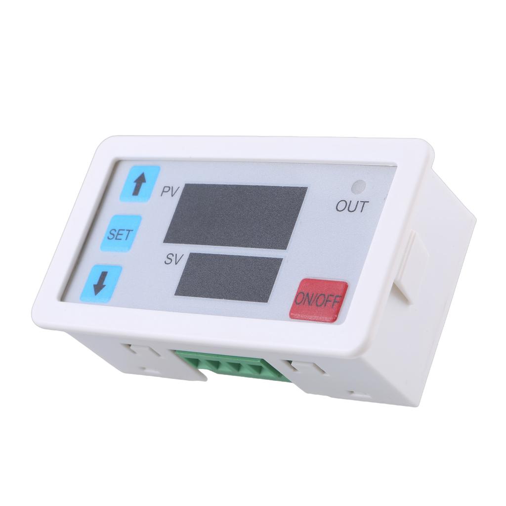 Adjustable Timing Relay Control Module Ith Digital LED Indicator Plastic For Home Automation & Electrical Equipment