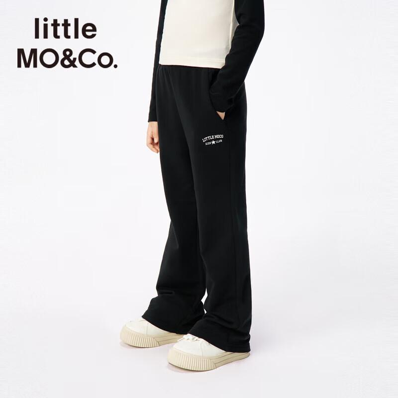 Little MO&Co. Girls 2025 Spring Flared Casual Long Pants 130