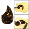 Electric Guitar Pickguard Guitar Scratch Plate Yellow Patterned Protective Guard Guitar Faceplate PVC Texture for Guitar