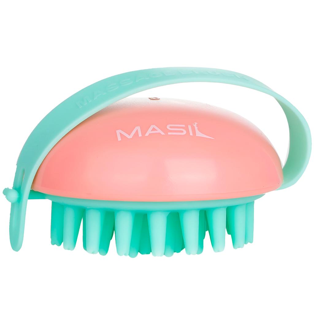 Masil Head Cleansing Massage Brush 1ea / Relaxing and Cleansing massage brush, Korean Cosmetics, Kbeauty