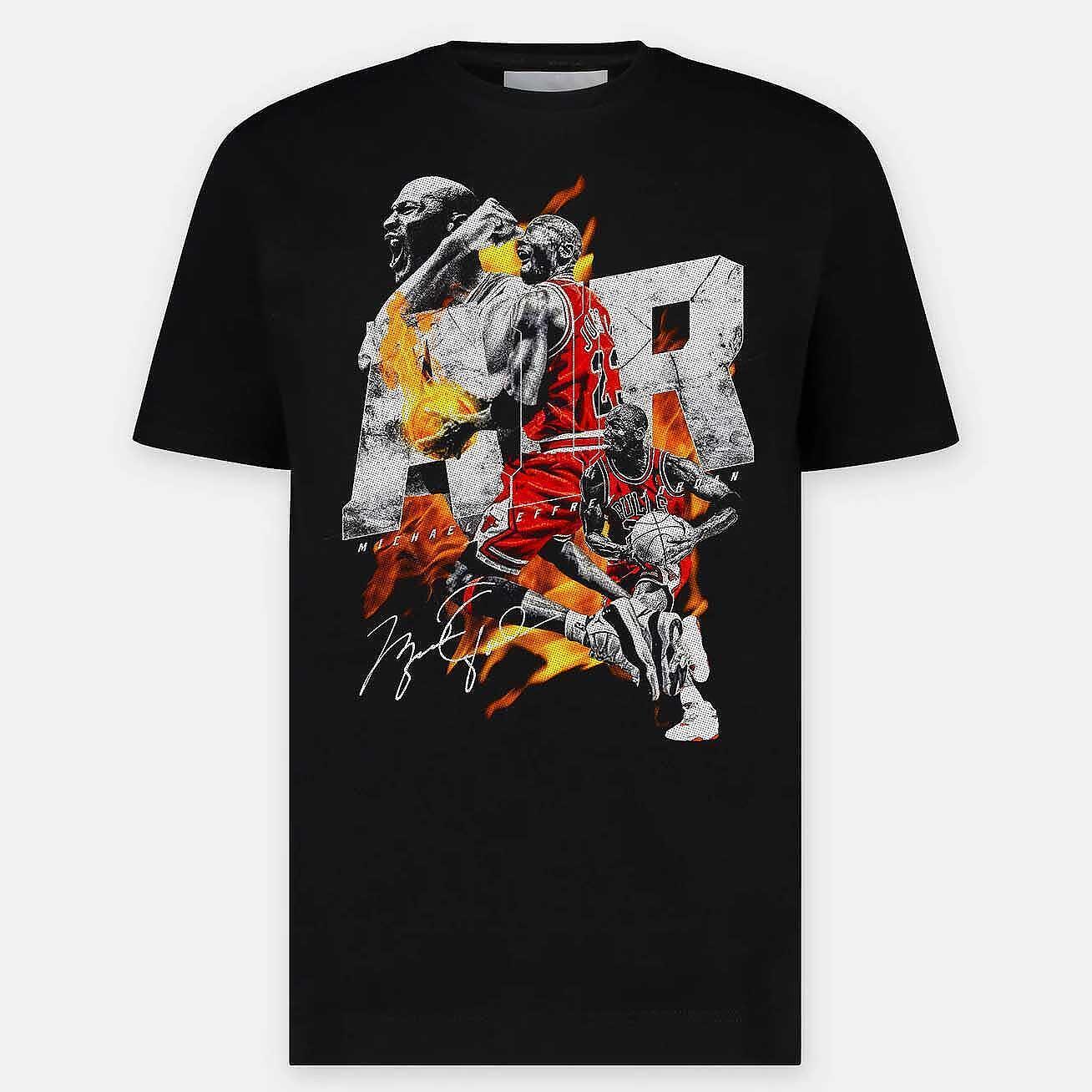 

Basketball Men Cotton TShirt Retro Streetwear Active Fitness Muscle Black - Men s Summer Cotton Graphic Tee 5XL різнокольоровий