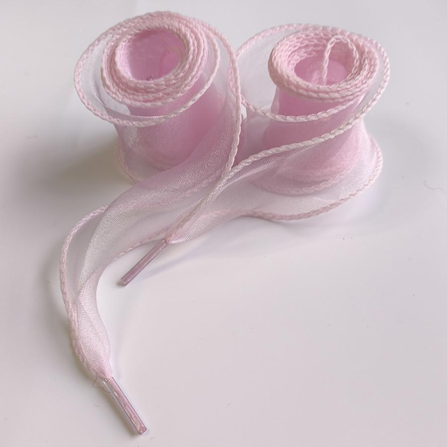 Cordones para Zapatillas Deportivas DE Training Blancos de Cuero, Cordones para Zapatos Casuales de Ocio, Cordones de Hilo de Cola de Pez de 4 cm de Ancho, Lazo de Chifón