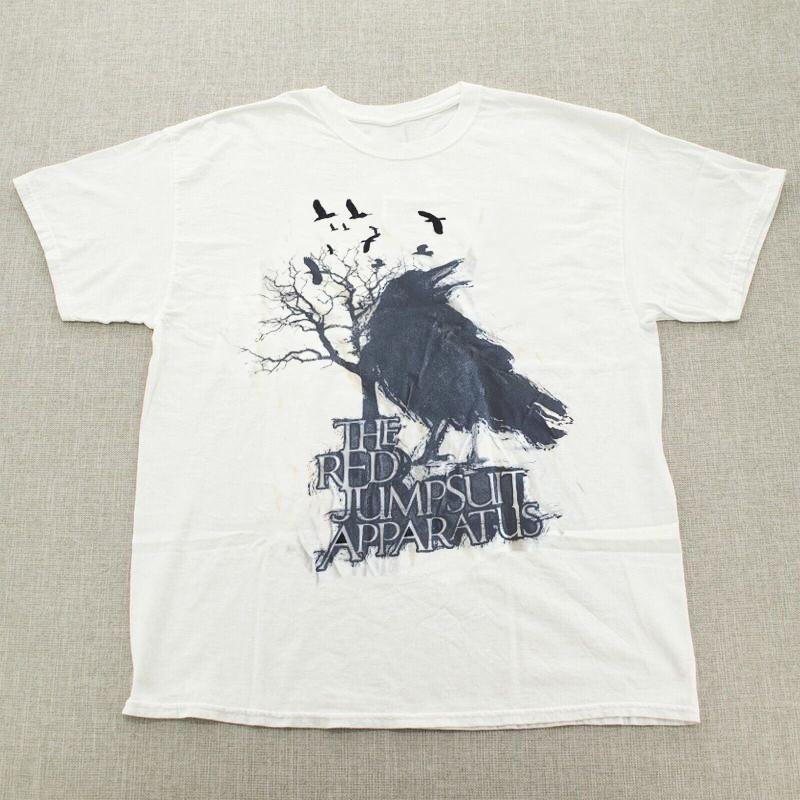 The Red Jumpsuit Apparatus Band White Cotton Shirt PP1534 M