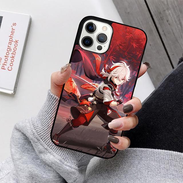 Genshin Impact Kaedehara Kazuha Phone Cases Cover For iPhone 17 Air 16e 15 14 12 13 11 Pro MAX apple Plus Coque