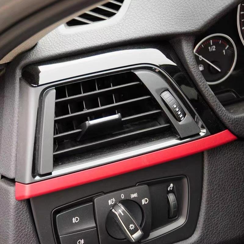 Interior Decoration Accessories Parts Trims for BMW 3 4 series 3GT F30 F32 F34 F36 Center Console AC Condition Vent Outle Panel