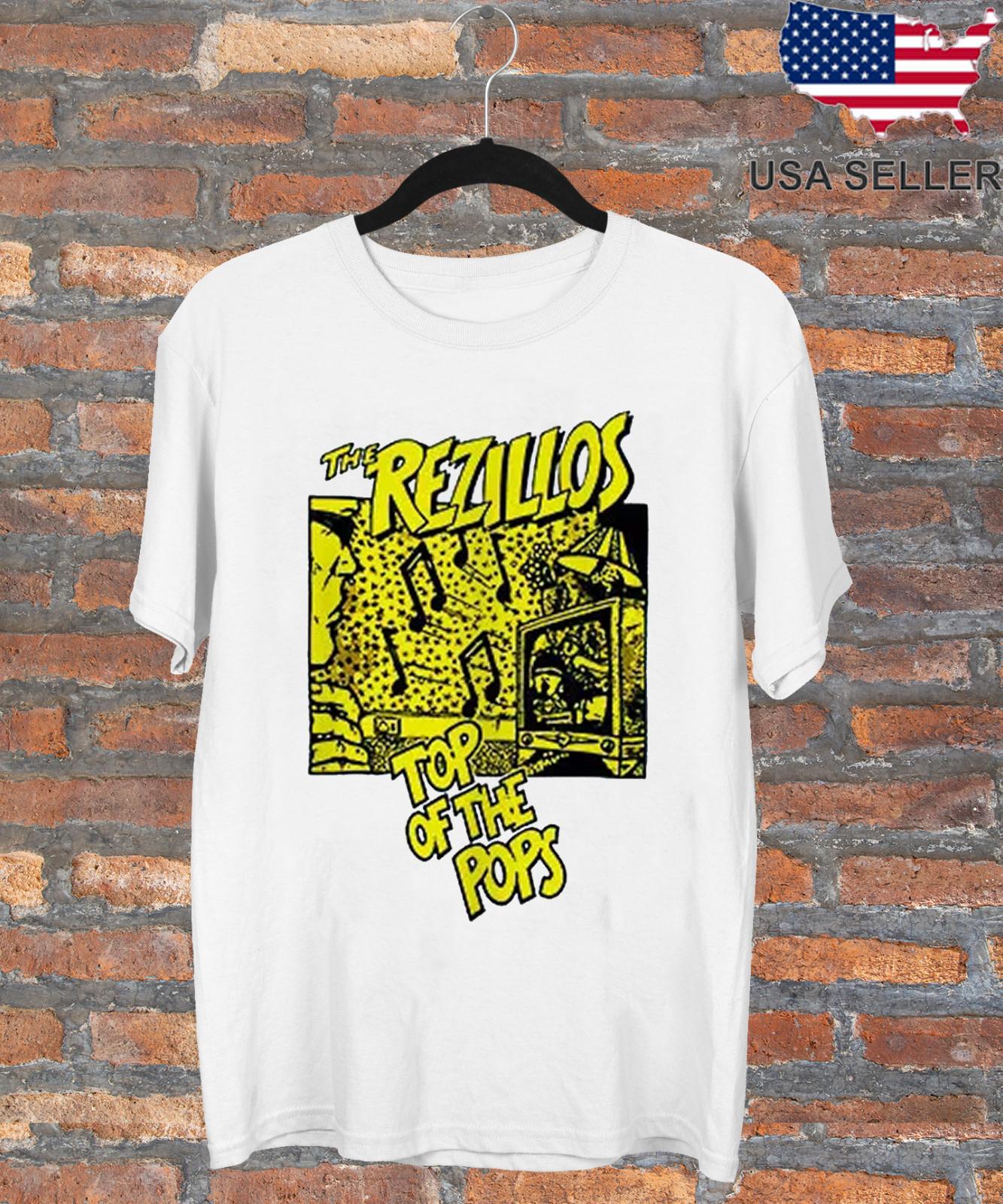 Rezillos Top Of The Pops T Shirt Full Size S-5XL XXXXL
