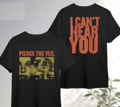 TENDENZA CALDA Pierce The Veil 2025 T-shirt 2 lati nera Tutte le taglie JJ5226