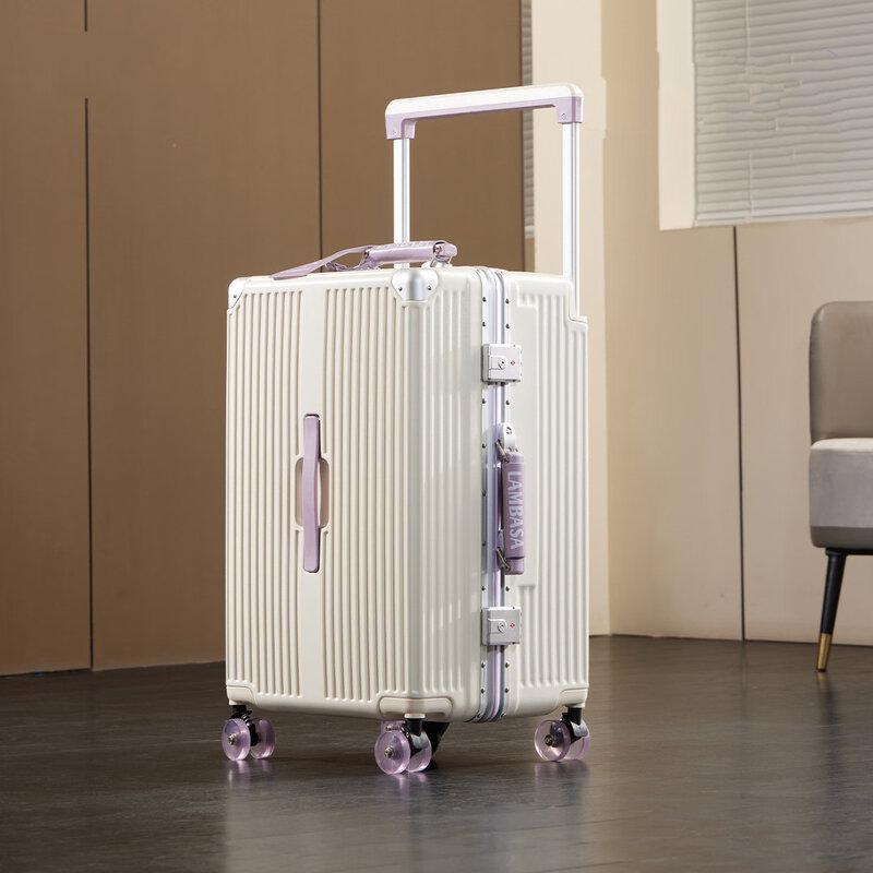 OEING Wide Pull Rod Carry-on Suitcase