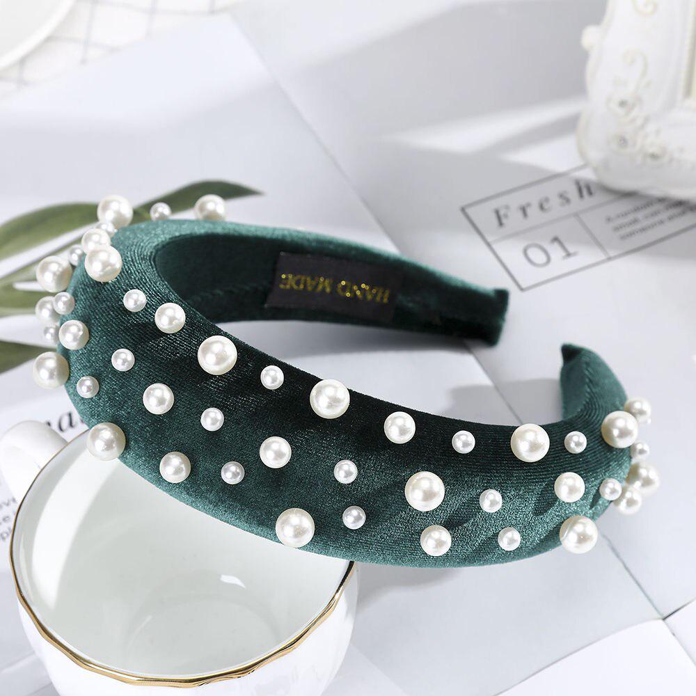 Girls Lovely Thick Twist Velvet Headband Weave Women Hair Hoop Hair Accessories