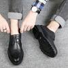 New Genuine Leather Brogue  Men Pointed Toe Dress  Bridegroom Wedding Shoes Formal Men's  Mens Brand Shoes