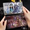 Autocollant PET Découpé 'Gothic Dance with Darkness' pour Journaling