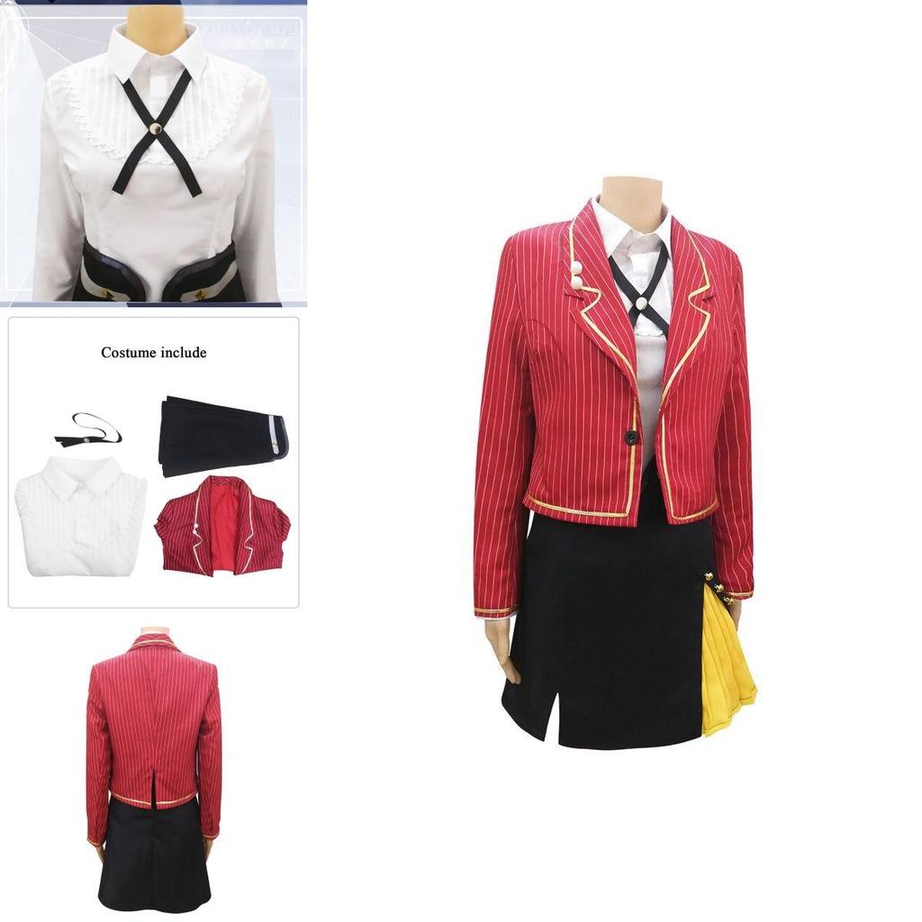 Raven Uniform Full Set Tears Of Themis Cosplay Costume For Women Ideal For Parties