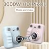Kids Instantly Print Camera With 1Roll Thermals Paper For Creative Photography Featuring Clear Imaging Filter Effects