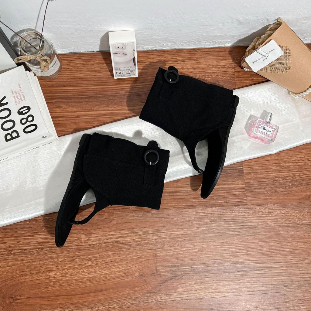 Grape mother summer new flip-flops toe cool boots women's Korean version outer wear high-end fashionable short boots 2025