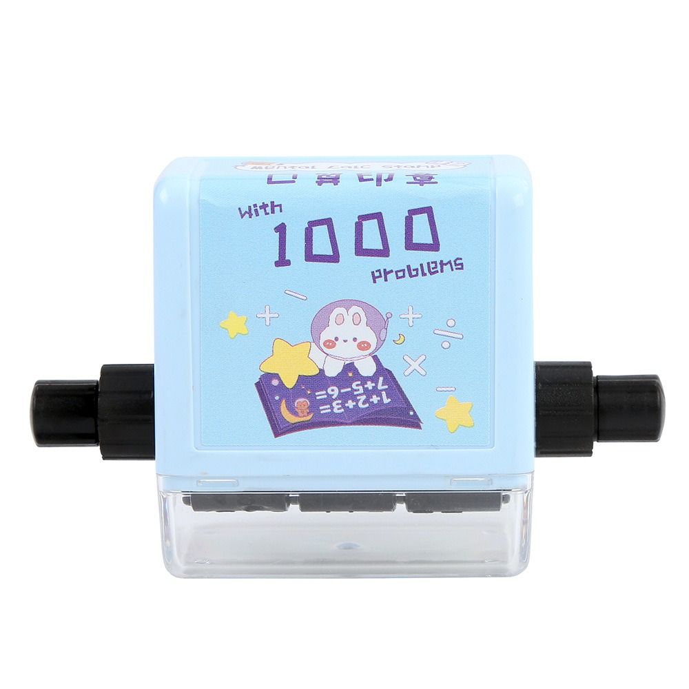 Reusable Math Roller Stamp Addition Subtraction Math Teaching Stamp Creative Digital Stamp  School