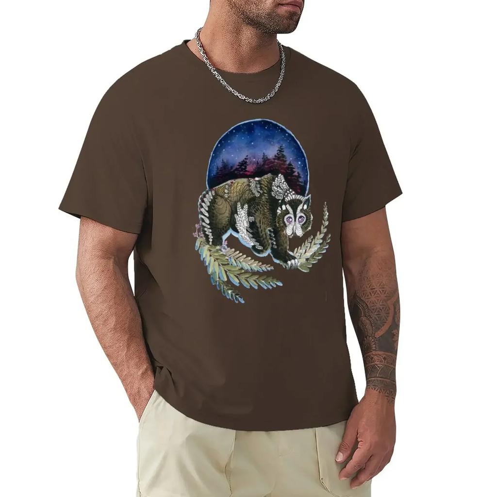 anime boys whites summer tops t shirt Midnight Walk T-Shirt plus sizes plus size tops graphic clothing