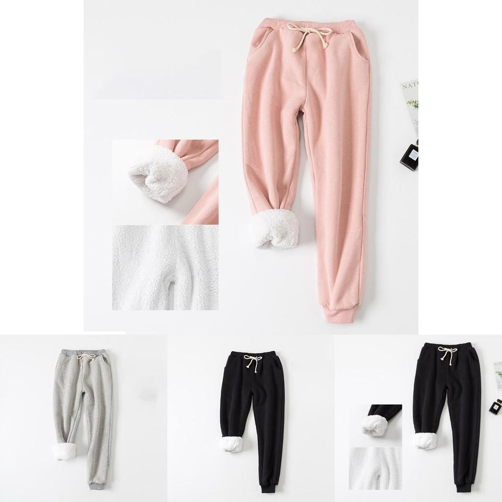 Womens Warm Sweat Pants With Ultra Soft Sherpa Lined Faux Fleece For Cold Weather