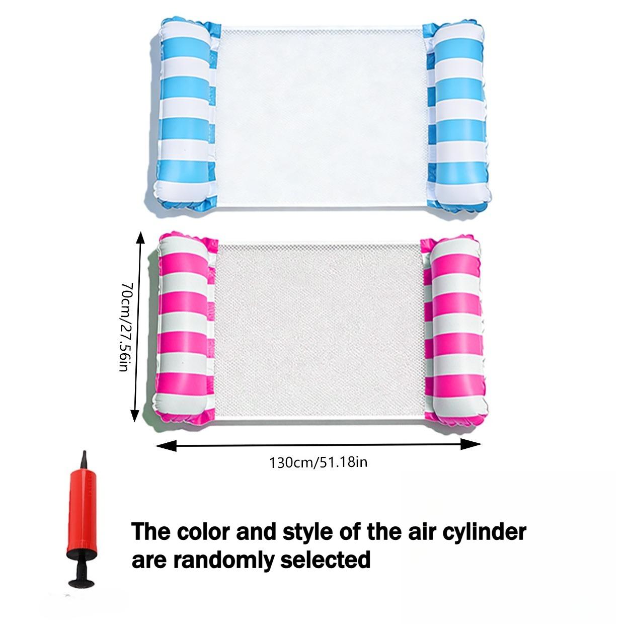 

3pcs/set Multifunctional PVC Pool Float Bed | For Adult Pools, Beach and Other Water Activities, For Travel and Home Pool Use