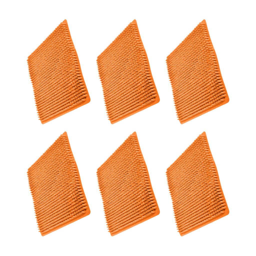 6PCS Reusable Eggs Laying Mats for Hens 24 Cavity Design Plastic Nesting Pad Nest Box Liner Poultry Farm Accessories