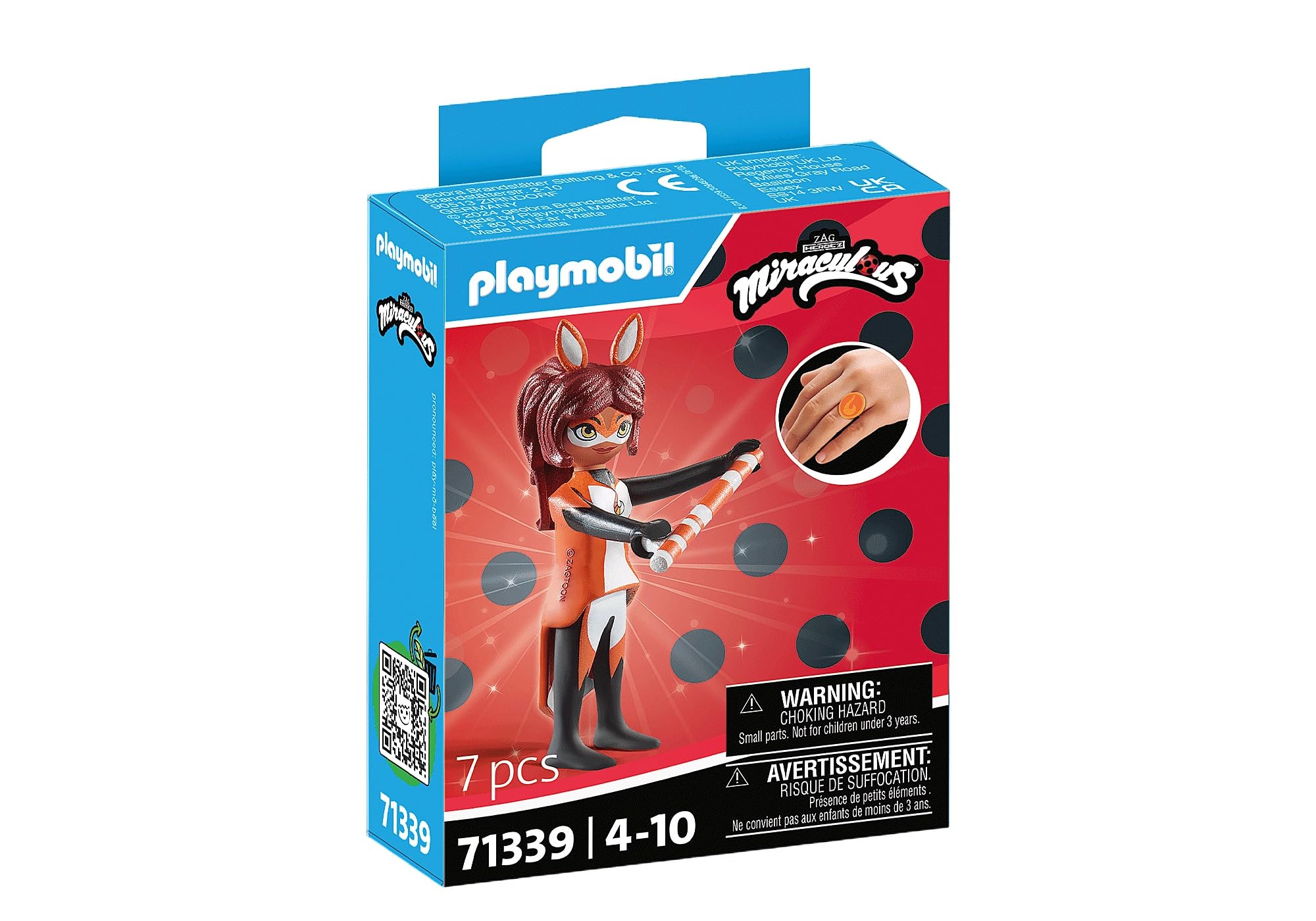 

Playmobil Miraculous Ladybug Cat Noir Лина Руж 71339 &