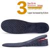 Adjustable Height-Boosting Insoles: Air Cushion, Shock-Absorbing, Unisex, Ideal for Sports or Martin Shoes