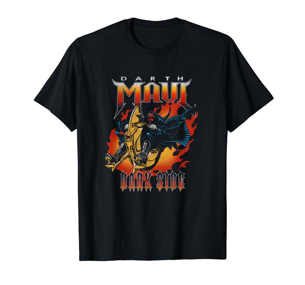 Star Wars Darth Maul Dark Side Big Chest Vintage Portrait T-Shirt