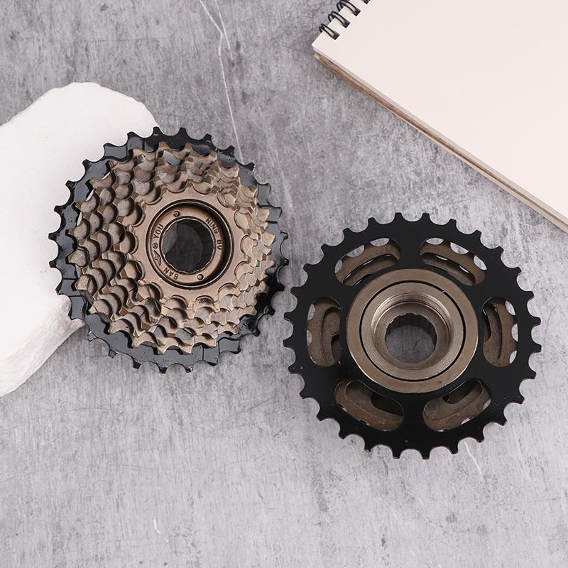 1Pc Bici da strada 7 velocità Ruota libera 13/14-28T Vite su ruota libera Cassetta per bicicletta per posizione Parti per bicicletta