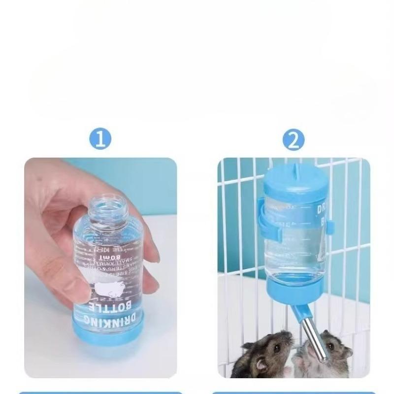 Hamster Water Bottle Water Dispenser Rabbit Dutch Pig Golden Bear Water Bottle Small Pet Supplies Leak Proof Ball Feeding Device