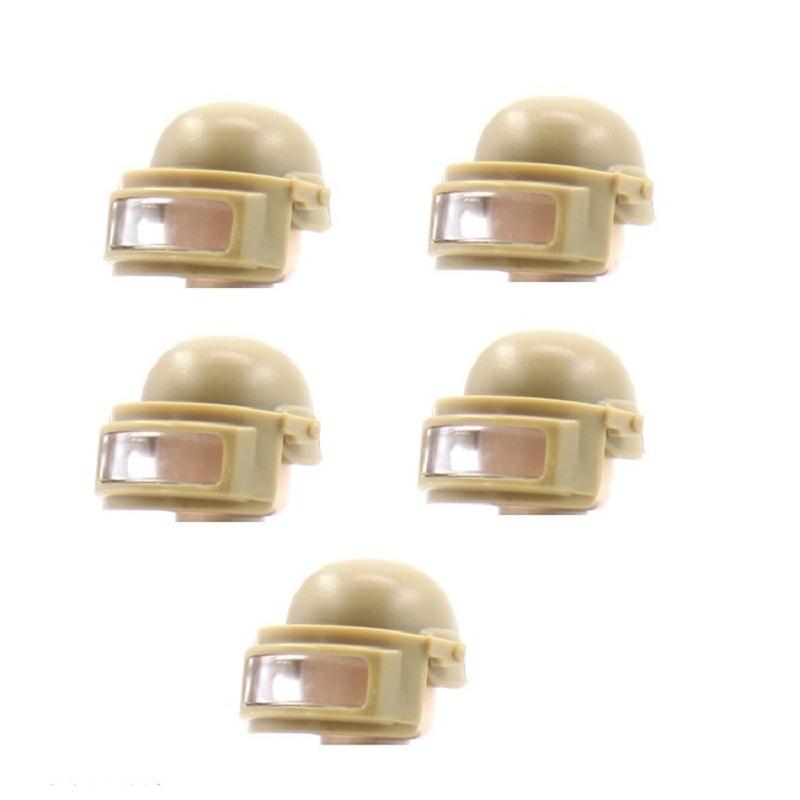 Non-Toxic Military Weapon Mini Action Figures Helmet Vest Soldier Special Forces Moc Diy Swat Army Police Parts Building Block Bricks Toys