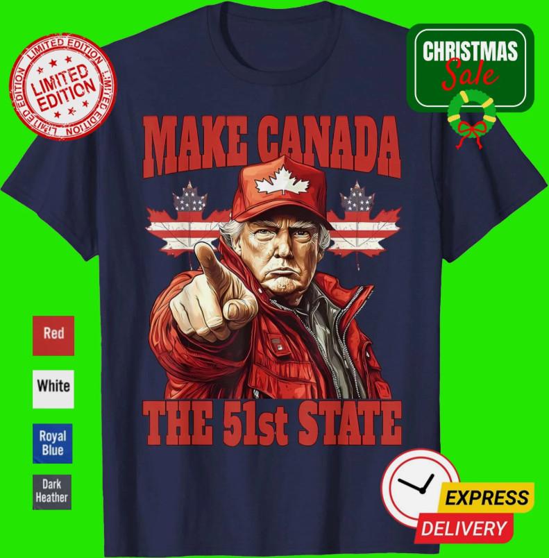 Funny Make Canada 51st State TShirt Unisex T-Shirt S