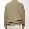 Men's Casual Cardigan Sweater Vintage Button Down Knitted Sweaters Fall Spring Cozy Long Sleeve Sweater Cardigans for Male Lapel Collar Knit Jackets