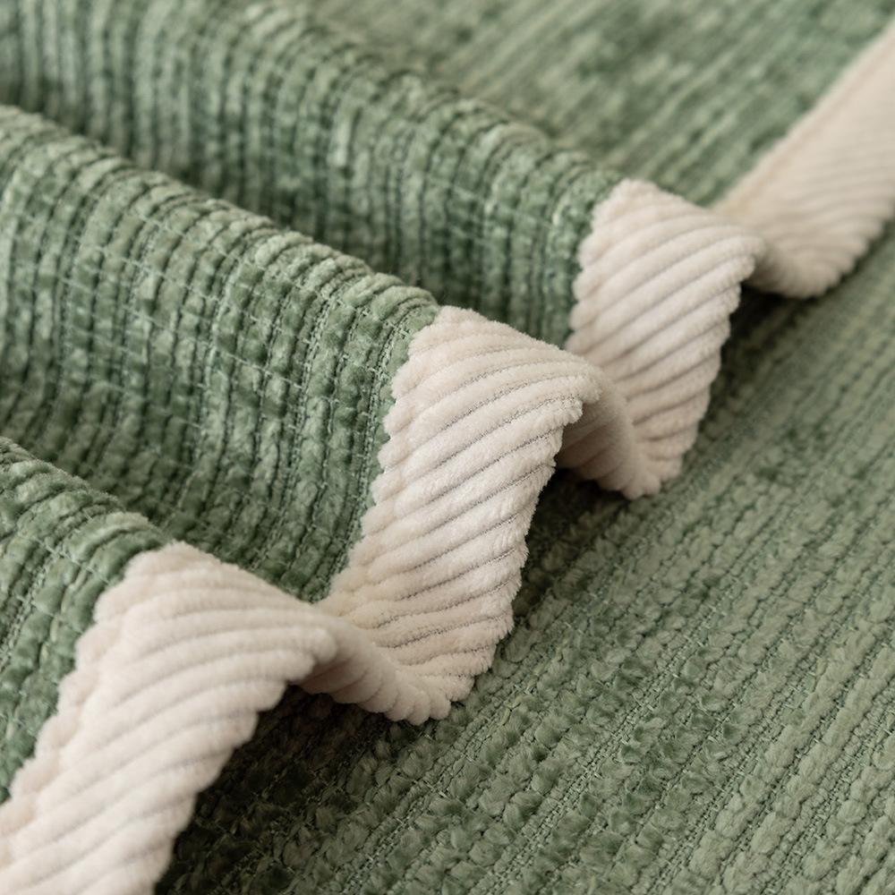 Four Seasons Universelles rutschfestes Sofakissen, Chenille, einfacher Stoff, moderne Kombination, Sofabezug, Schonbezug, universeller Bezug, komplettes Set