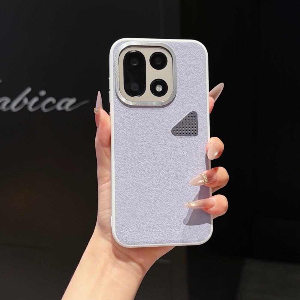 For OnePlus 15 Case Luxury Hard PU Leather Skin Heat Dissipation Protective Back Cover Case for OnePlus 15 15T 15R 13T 13S Shell